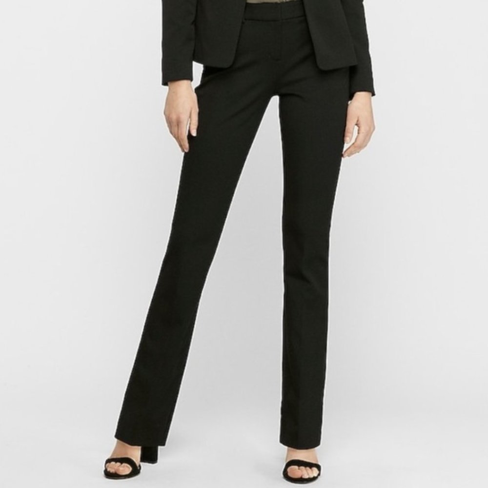 Express NWT Columnist Barely Boot Pants Black Size 6L